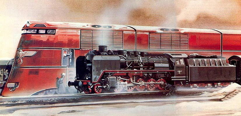 Trong số này có việc, nhà độc tài Hitler cùng các quan chức Đức quốc xã lên kế hoạch xây dựng hệ thống đường sắt "khủng" vào những năm 1930.