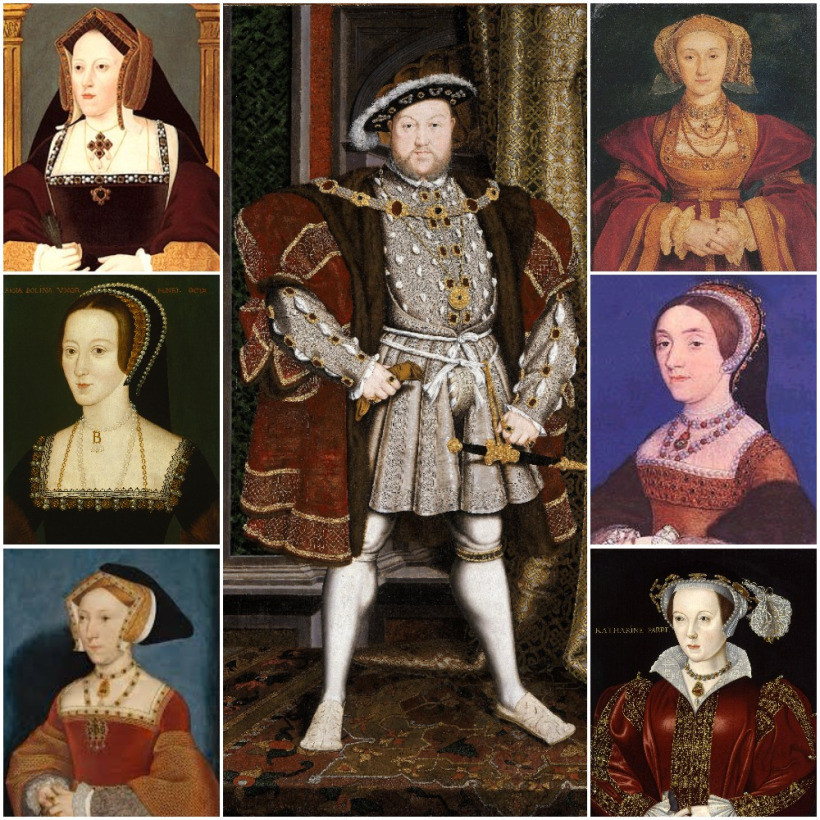 Những hoàng hậu của Vua Henry VIII gồm: Catherine xứ Aragon, Anne Boleyn, Jane Seymour, Anne of Cleves, Kathryn Howard và Catherine Parr. Trong số này, có hoàng hậu bị Vua Henry VIII xử tử cũng có người phải chấp nhận ly hôn.