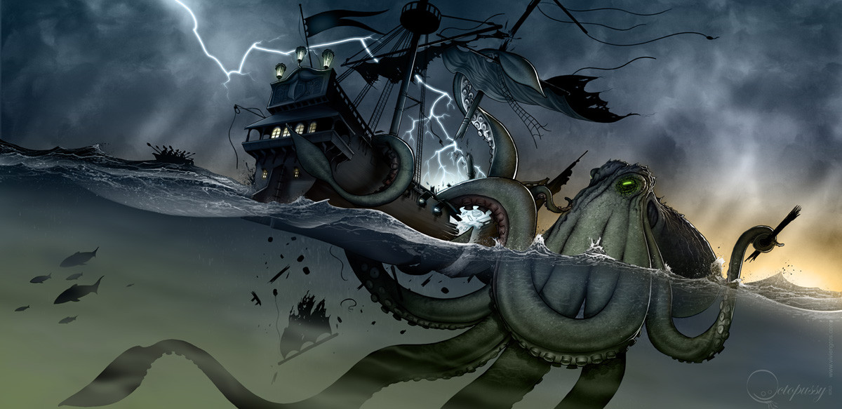 Hậu quả là các thủy thủ bị rơi xuống nước và phải tìm mọi cách để sống sót.