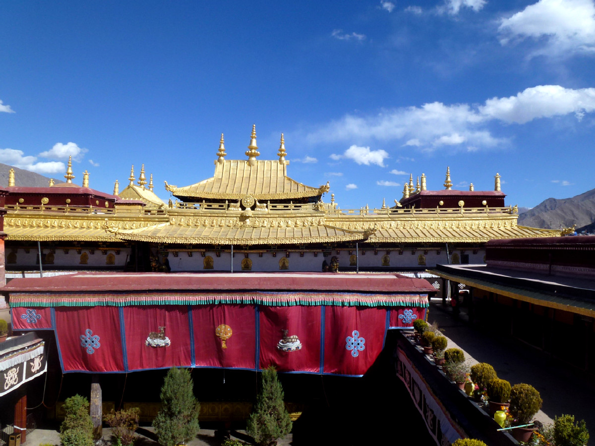 Theo các chuyên gia, ngôi chùa Jokhang nằm trên diện tích khoảng 25.000m2.