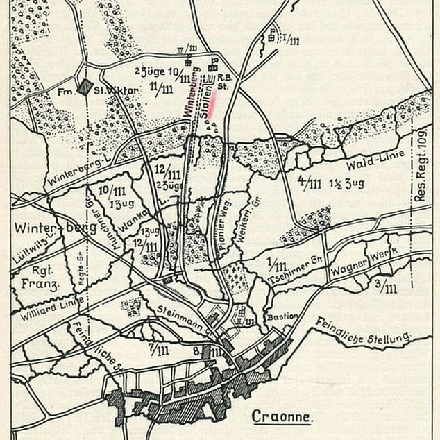 Những người lính này có cái chết thảm khốc vào tháng 5/1917. Khi ấy, binh sĩ Đức có cuộc giao tranh khốc liệt với binh lính Pháp trong trận Aisne.