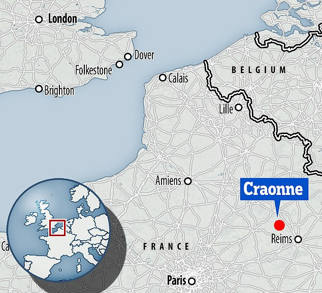 Khi đạn pháo của Pháp phát nổ, lối vào đường hầm bị bịt kín bởi đất đá. Hậu quả là gần 300 lính Đức bị nhốt bên trong đường hầm.