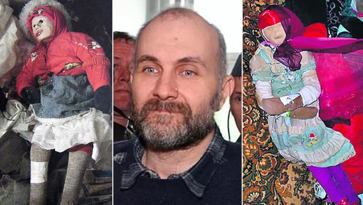 Khi kiểm tra kỹ lưỡng, cảnh sát phát hiện bên trong những con búp bê là thi thể của những bé gái. Để ngụy trang số tử thi này, ông Moskvin cho những con búp bê mặc quần áo mà gia đình mặc cho người thân trước khi chôn cất. Thậm chí, ông Moskvin còn tổ chức sinh nhật cho họ.