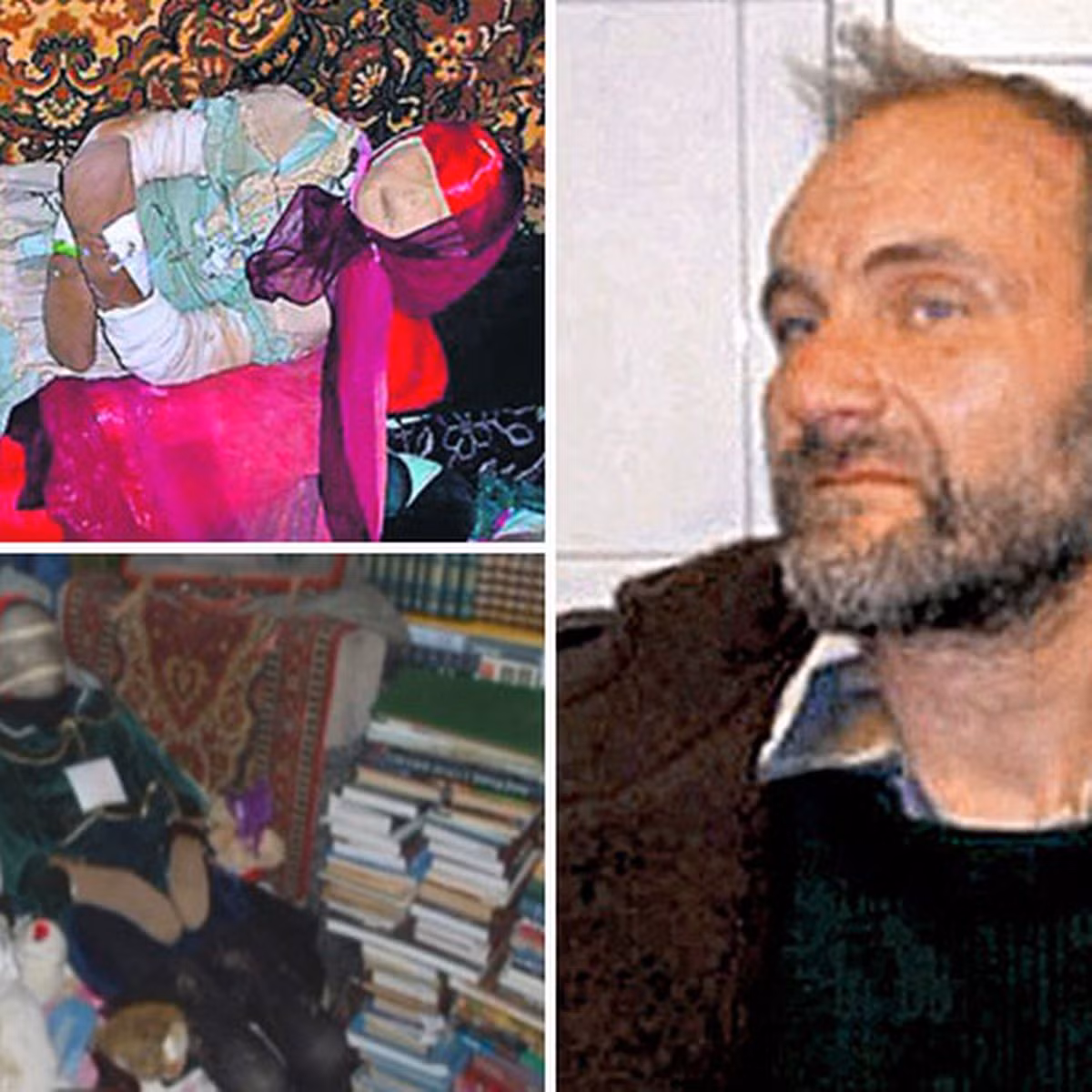 Moskvin được cho là bắt đầu phạm tội từ năm 2005 và tới 752 nghĩa trang trong vùng để thực hiện hành vi bệnh hoạn. Trong thời gian ấy, nhiều gia đình ở Nizhny Novgorod phát hiện ngôi mộ của người thân bị xâm phạm, đào xới.