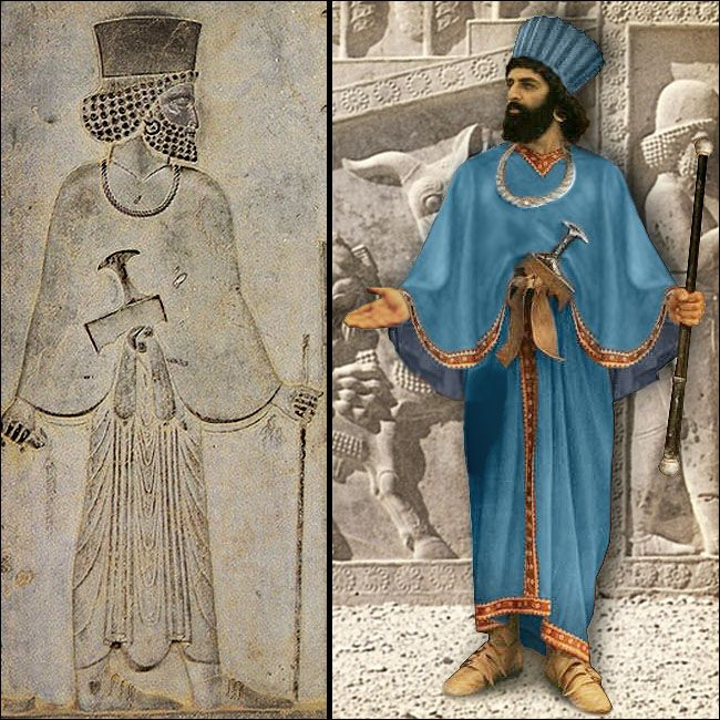 Nguyên do là bởi lãnh thổ của đế chế Achaemenid trải dài ở 3 châu lục: châu Á, châu Âu và Châu Phi.