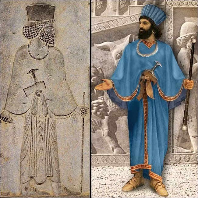 Nguyên do là bởi lãnh thổ của đế chế Achaemenid trải dài ở 3 châu lục: châu Á, châu Âu và Châu Phi.