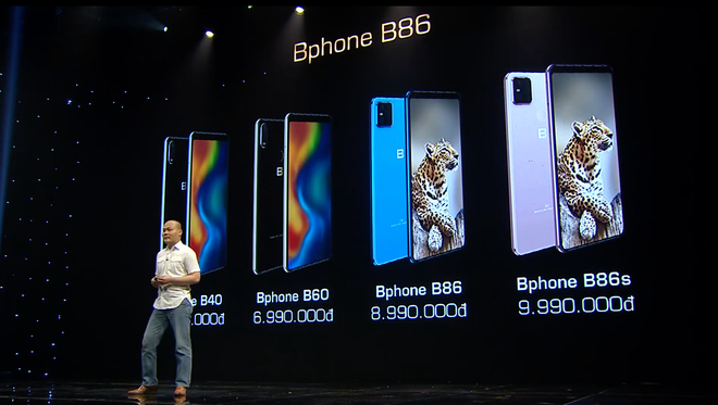 Theo BKAV, Bphone B60 và B40 kế thừa nhiều ưu điểm của mẫu điện thoại Bphone B86.