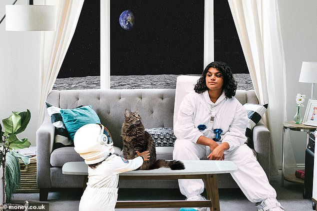 Ước tính, chi phí xây dựng một ngôi nhà cho con người ở trên Mặt trăng vào khoảng 40 triệu USD.