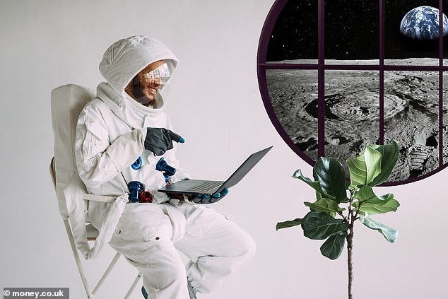 Trong ngôi nhà trên Mặt trăng, các chuyên gia sẽ bố trí các trang thiết bị hiện đại để đáp ứng nhu cầu của người sử dụng như: vật liệu đặc biệt để xây nhà, đệm khí, máy lạnh, máy sưởi công nghiệp, vật liệu cách nhiệt, nguồn năng lượng hữu cơ, cửa sổ đặc biệt để ngắm quang cảnh xung quanh...