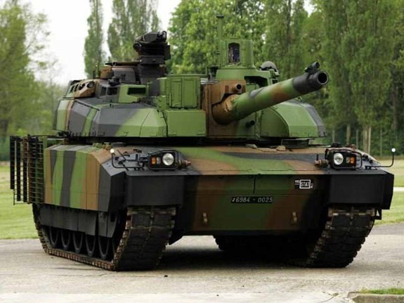 Xe tăng AMX-56 Leclerc. Nguồn: army-news.ru Xe tăng AMX-56 Leclerc. Nguồn: army-news.ru