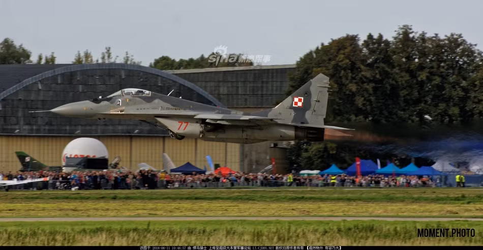 MiG-29 của Không quân Ba Lan. Nguồn ảnh: Moment.