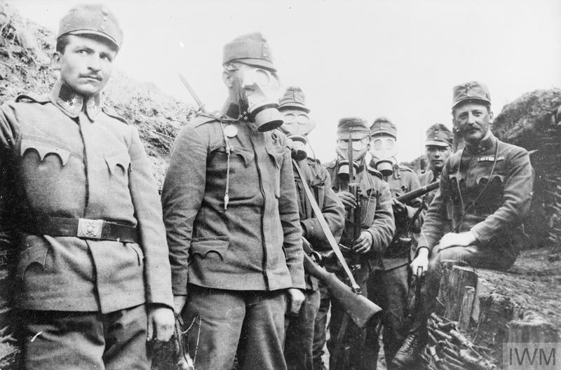 Cho tới hết cuộc chiến, quân đội Áo - Hung đã mất khoảng 2,2 triệu quân, tổn thất nhiều thứ hai sau Đức. Nguồn ảnh: IWM.