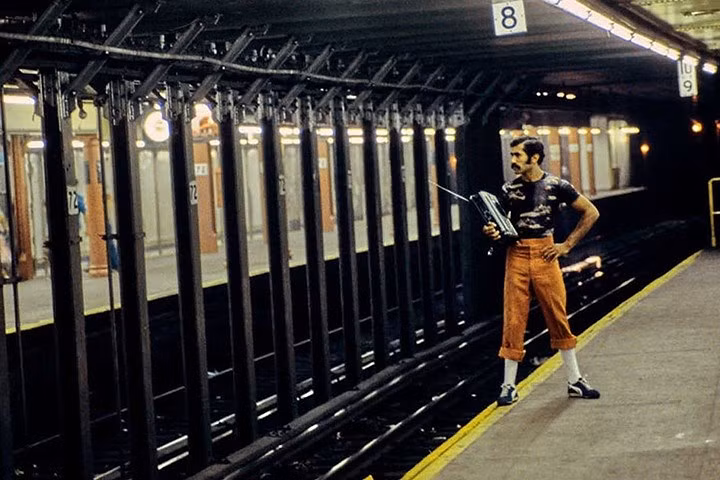 Một ga tàu điện ngầm của New York.