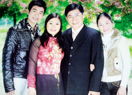 Gia đình Hương Tràm là một trong những nhà đại gia có tiếng ở Tp.Vinh