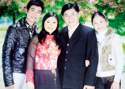 Gia đình Hương Tràm là một trong những nhà đại gia có tiếng ở Tp.Vinh