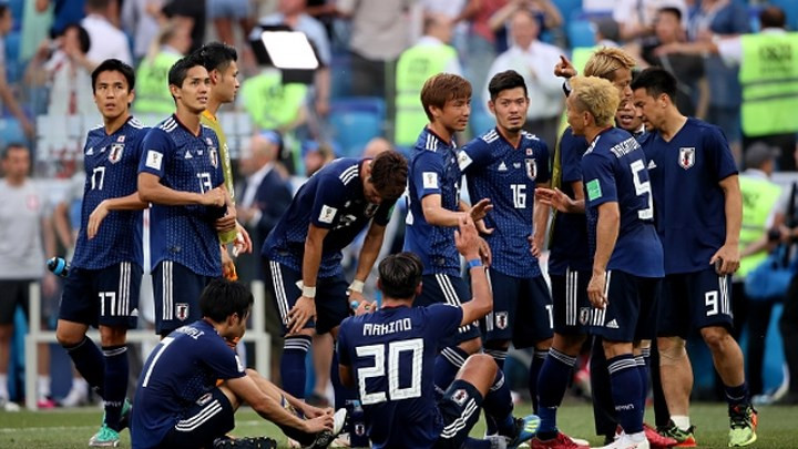 16. Nhật Bản nhì bảng H - 4 điểm