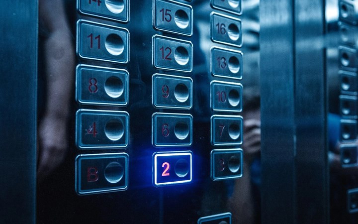 Thang máy được lắp đặt bên trong các tòa nhà cao tầng mới được xây dựng tại Bình Nhưỡng.