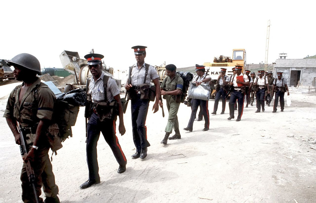 Tổng cộng, lực lượng Mỹ cùng chư hầu có 7300 quân, trong đó có nhiều lực lượng quân thiện chiến, từng tham chiến ở Việt Nam được Mỹ sử dụng trong cuộc chiến này. Nguồn ảnh: Flickr.