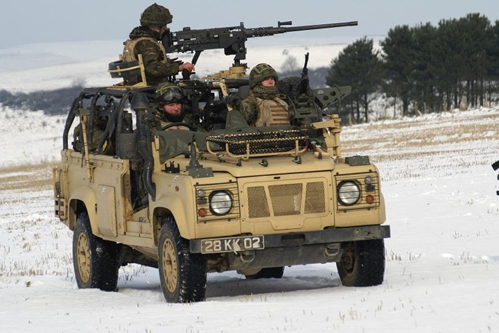 Phiên bản xe cứu thương Land Rover.