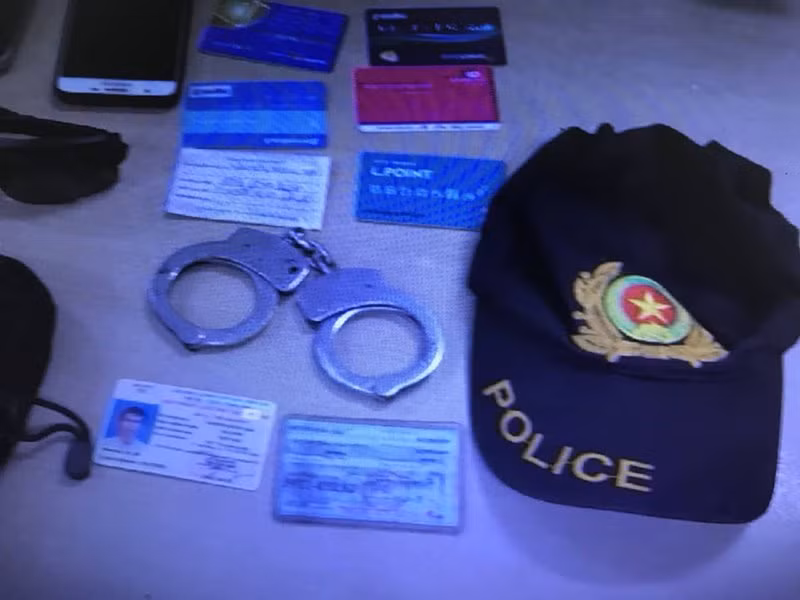 Tang vật thu giữ từ Thái