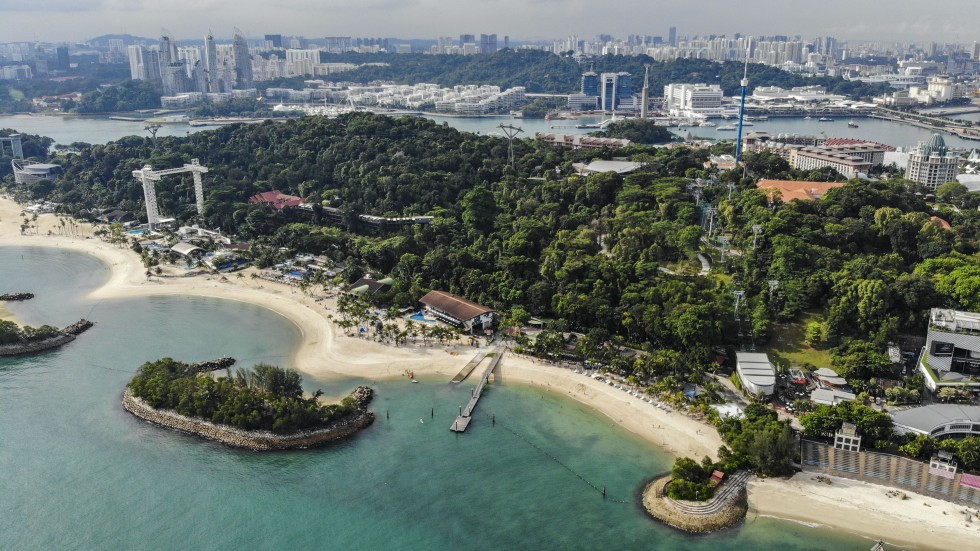 Nếu ông Trump và Kim Jong Un cần thêm thời gian để thân thiết hơn trước khi tiến tới thoả thuận, thì sân golf hàng đầu của Singapore cách khách sạn Capella không xa. Ảnh: SCMP.