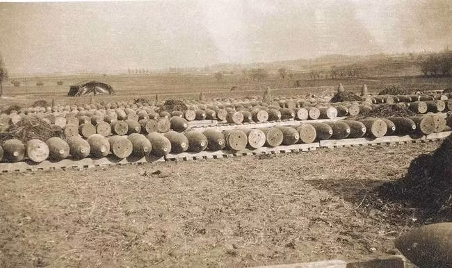 Đạn pháo các loại được sử dụng trong Chiến tranh Thế giới thứ nhất. Nguồn ảnh: Sina.