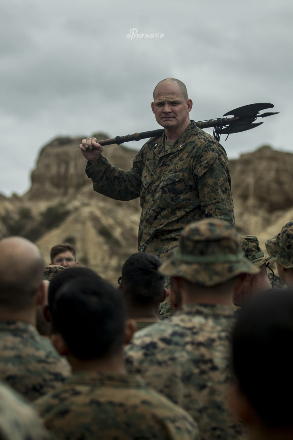 Toàn bộ các binh lính tham gia cuộc chơi này đều thuộc Tiểu đoàn Trinh sát Thiết giáp số 1 thuộc Thủy quân Lục chiến Mỹ. Nguồn ảnh: DVDhub.