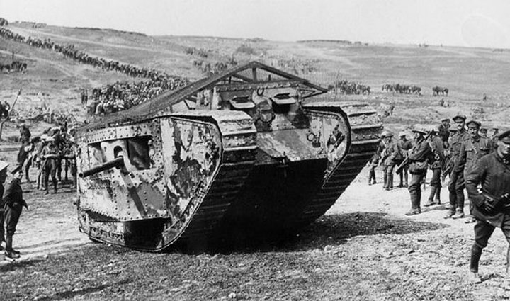 Mark I là chiếc xe tăng đầu tiên trên thế giới và nó từng được sử dụng trong Thế chiến thứ nhất.