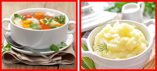 Không bao giờ ăn súp và khoai tây: Những món này vẫn được phục vụ tại Điện Buckingham nhưng nếu Nữ hoàng dùng bữa tối một mình thì không ai dám mang súp lên cho bà. Còn khoai tây thì đơn giản là do bà kiêng tinh bột.