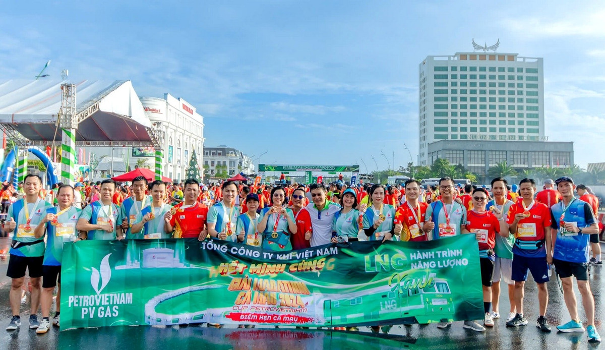 PV GAS tỏa sáng tại giải Marathon Cà Mau 2024 – Cúp Petrovietnam PV GAS toa sang tai giai Marathon Ca Mau 2024 – Cup Petrovietnam