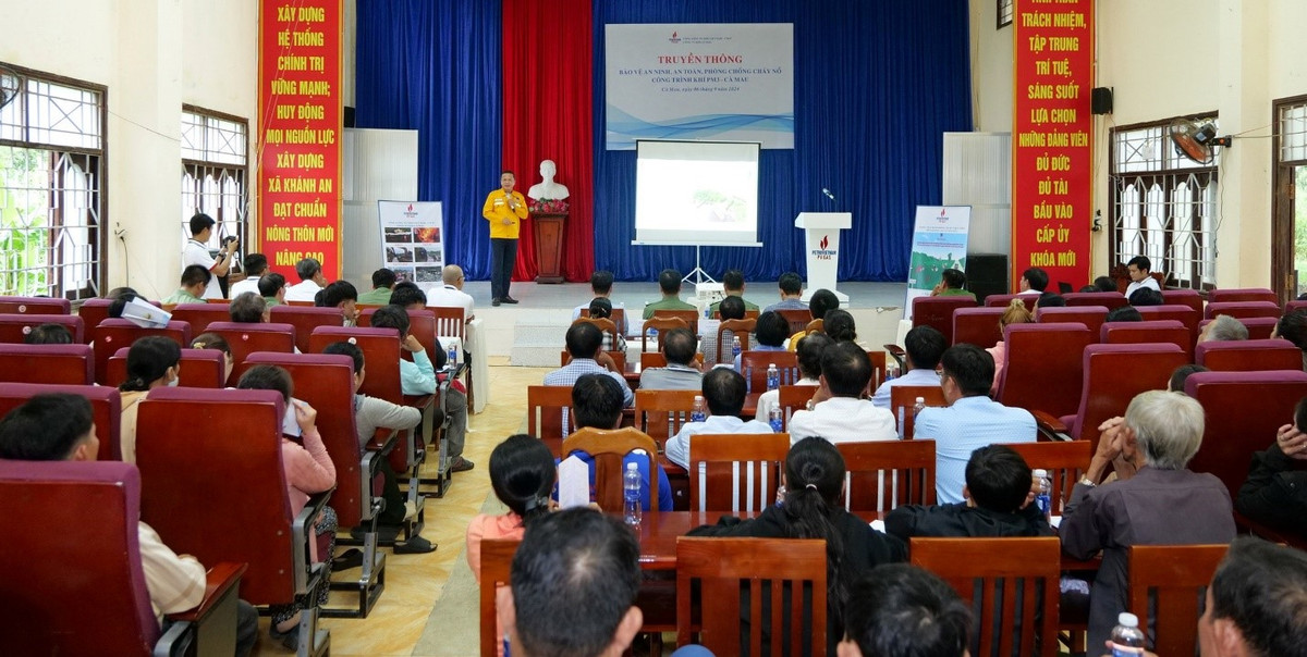 Công ty Khí Cà Mau triển khai: Đảm bảo an ninh, an toàn công trình khí Cong ty Khi Ca Mau trien khai: Dam bao an ninh, an toan cong trinh khi