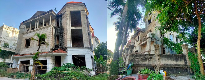 Những dãy biệt thự như này có thể dễ dàng bắt gặp bên trong khu đô thị. 