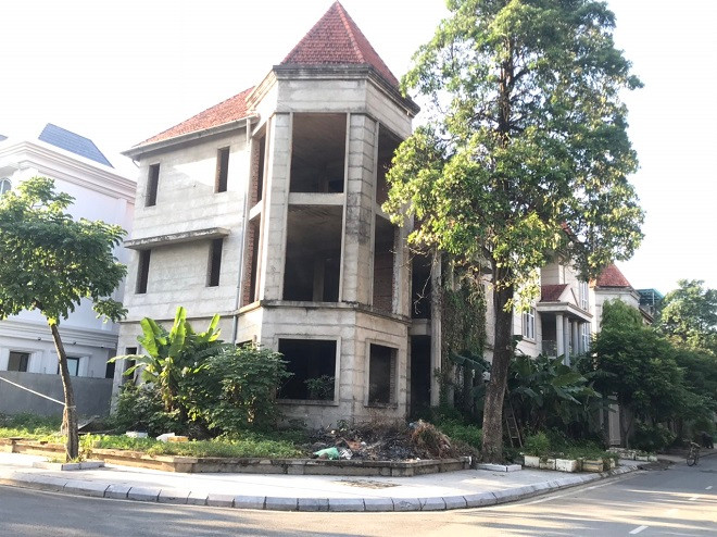 Biệt thự tiền tỷ để mọc rêu. 