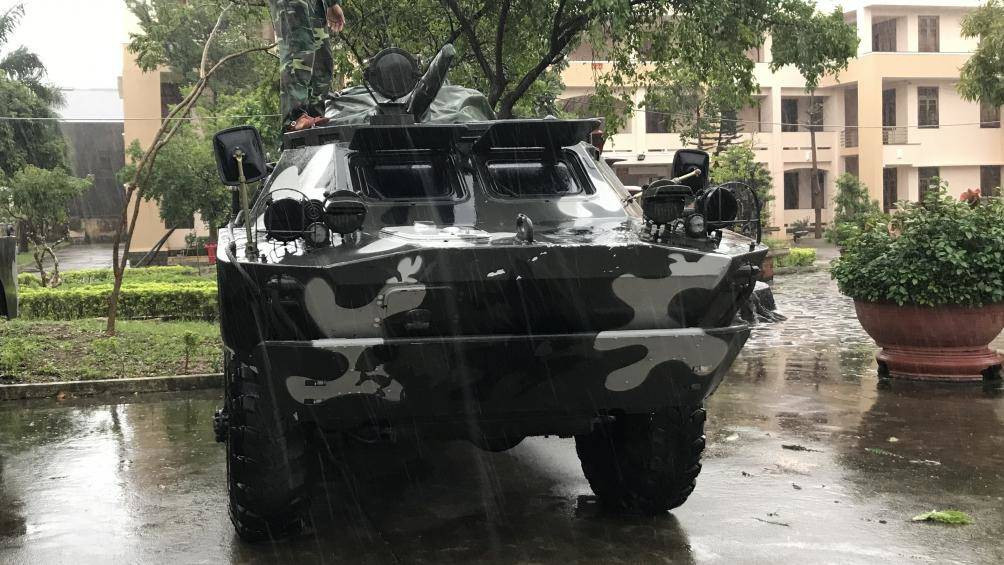 Giáp của xe có độ dày 14 mm ở phần mũi, 10 mm xung quanh và phía trước tháp pháo, 7 mm hai bên hông và phần sau cũng như nóc tháp pháo, 5 mm ở phần thân trên.Giáp của xe có độ dày 14 mm ở phần mũi, 10 mm xung quanh và phía trước tháp pháo, 7 mm hai bên hông và phần sau cũng như nóc tháp pháo, 5 mm ở phần thân trên.