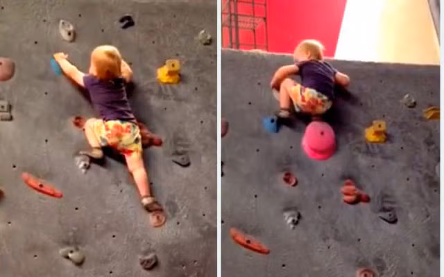 Be 20 thang tuoi leo treo sieu dang truoc khi biet di