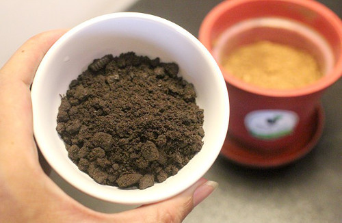 Bánh chậu cây. Vừa mới xuất hiện ở Hà Nội, bánh chậu cây đã nhanh chóng thu hút sự chú ý của mọi người. Thực chất đây là món bánh chocolate nhân kem được đặt trong chiếc cốc có hình chậu cây. Nguyên liệu để làm nên "chậu cây" khá đơn giản. Ảnh: tinngan