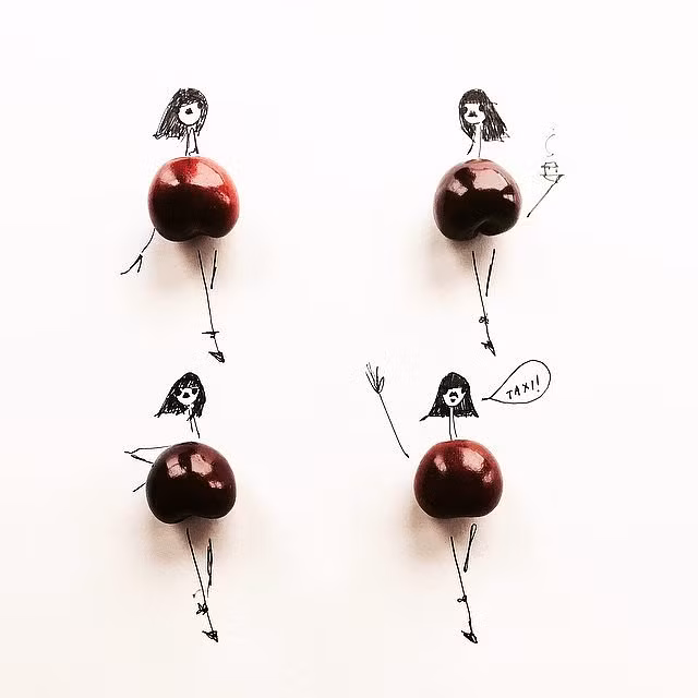 Tất cả những loại trang phục được cô cải biến từ đồ ăn vẫn vô cùng mềm mại, sành điệu và bắt kịp xu hướng thời trang thế giới.