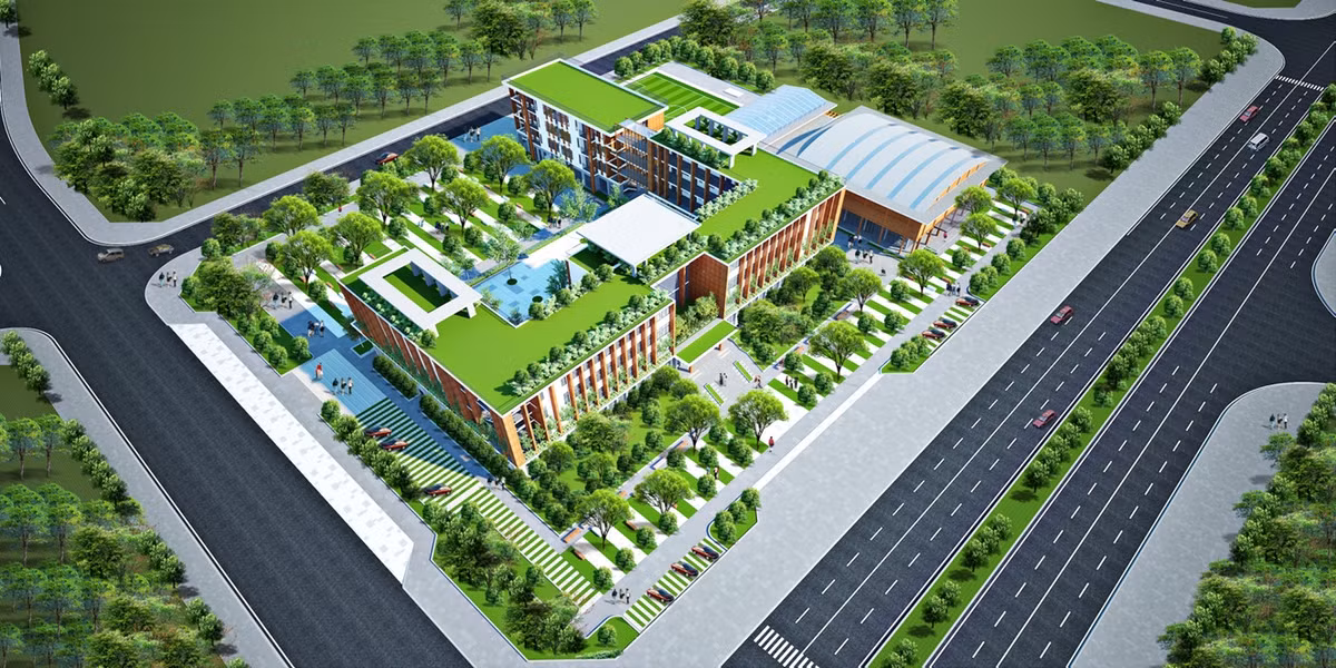 Được biết, tháng 1/2022, Ủy ban Kiểm tra Tỉnh ủy Bắc Ninh đã xem xét báo cáo đề nghị thi hành kỷ luật đối với ông Trần Đức Tú - Huyện ủy viên, Bí thư Chi bộ, Trưởng Phòng Kinh tế - Hạ tầng huyện nhiệm kỳ 2020 - 2025, nguyên Bí thư Chi bộ BQL các dự án xây dựng huyện Tiên Du, nhiệm kỳ 2015 - 2020. (Ảnh: Phối cảnh Trường THCS trọng điểm Tiên Du).