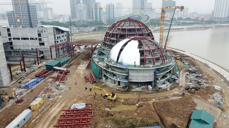 Dự án đang được đẩy nhanh tiến độ thi công, dự kiến hoàn thành vào năm 2024.