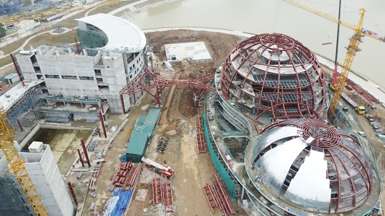 Sau khi đi vào hoạt động, cung thiếu nhi Hà Nội sẽ trở thành không gian sinh hoạt lành mạnh, bổ ích cho trẻ em Thủ đô.