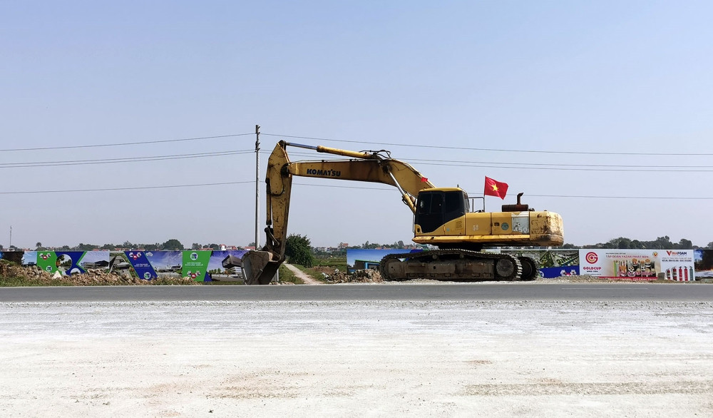 Trên tuyến đường này hiện có nhiều cụm công nghiệp được quy hoạch.