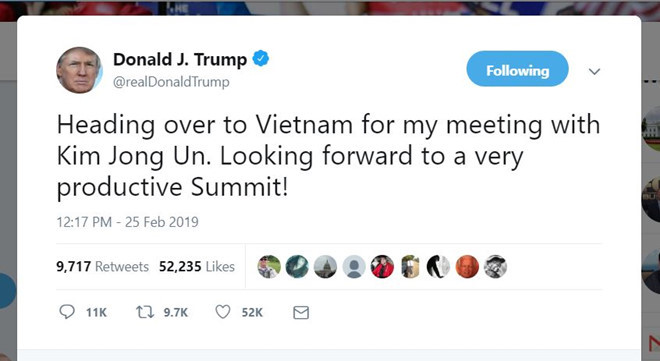 Tong thong My Donald Trump da den Ha Noi gap Chu tich Trieu Tien Kim Jong-un-Hinh-45