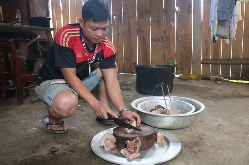 “Muc so thi” Tet dam dac ban sac cua nguoi Dao quan chet