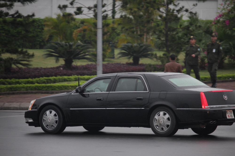 Chu tich Trieu Tien Kim Jong-un ve den khach san Melia, Ha Noi-Hinh-20