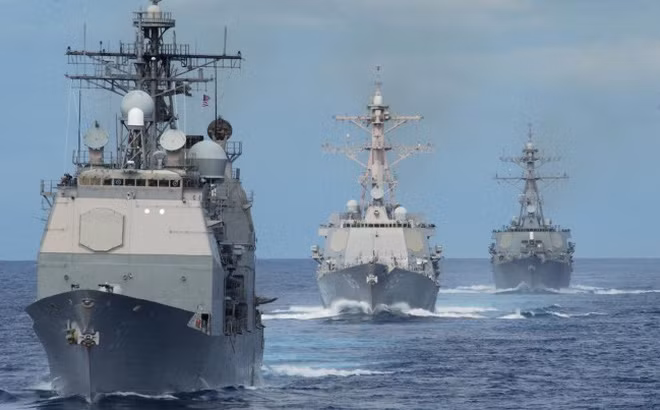 My tinh xay can cu gan Bien Dong de tien 