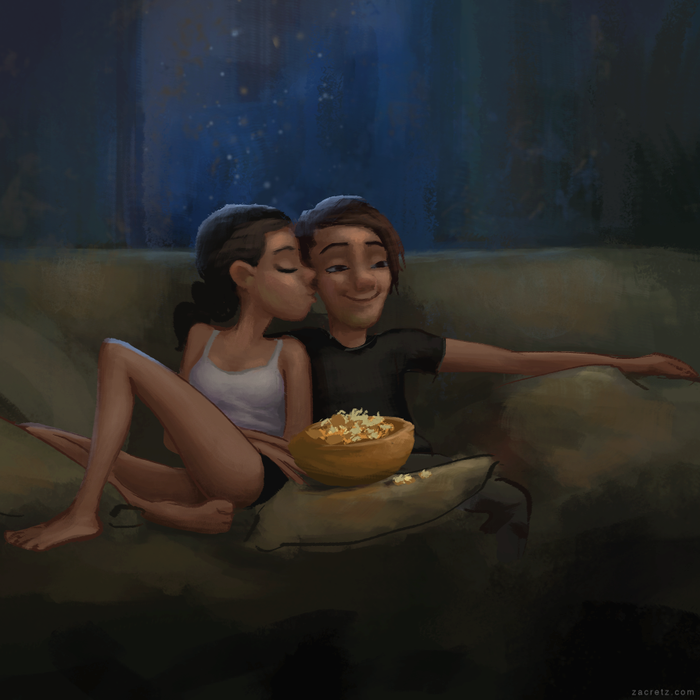 Bo tranh ve tinh yeu: Nhung dieu vi dai luon den tu nhung dieu don gian-Hinh-4