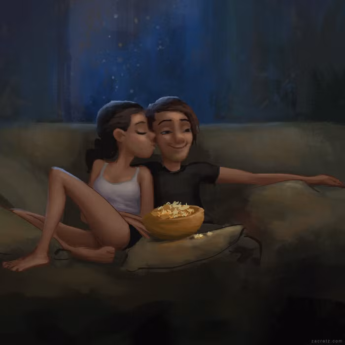 Bo tranh ve tinh yeu: Nhung dieu vi dai luon den tu nhung dieu don gian-Hinh-4