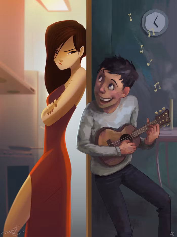 Bo tranh ve tinh yeu: Nhung dieu vi dai luon den tu nhung dieu don gian-Hinh-5