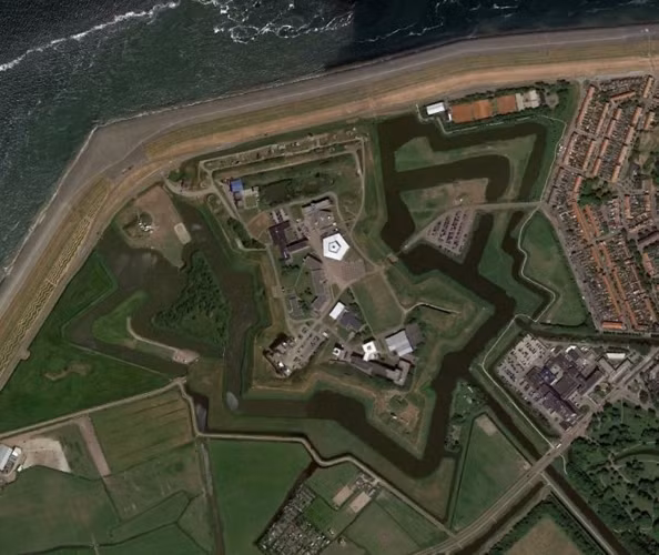 Một pháo đài ở Hà Lan.