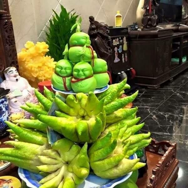 Cach chon phat thu dat len ban tho ngay Tet